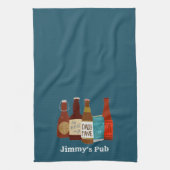 Vaters Pub Personalisiert Kitetücher Geschirrtuch (Vertikal)