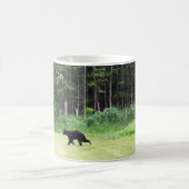 Vaters schwarzer Bär Kaffeetasse (Mittel)