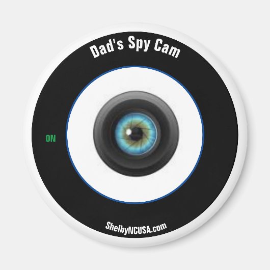 Vaters Spy Cam Kühlschrankmagnet (Vorne)