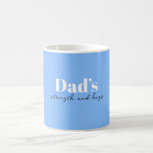 Vaters Stärke und Schläge - Vatertagsgeschenk   Kaffeetasse