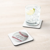 Vaters Tag Baseball Acryl Untersetzer Set (Rechte Seite)