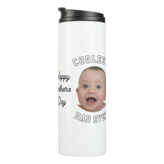 Vaters Tag Coolster Vater Aller Zeiten Baby Gesich Thermosbecher