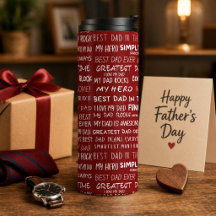 Vaters Tag Geschenk Schriftzug Typografie Muster R