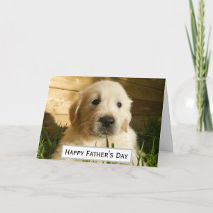 Vaters Tag Hund Papa Größter Bester Aller Zeiten T Karte