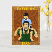 VATER'S , TAG KARTE (Gelbe Blume)