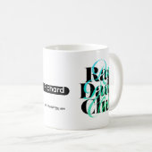 Vaters Tag Scramble Rad Dads Club Benutzername Kaffeetasse (VorderseiteRechts)