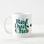 Vaters Tag Scramble Rad Dads Club Benutzername Kaffeetasse (Links)