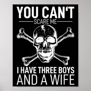 Vaters Tages-Shirt für Männer Du Kannst Mich Nicht Poster