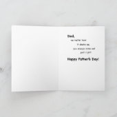 Vaters Tagesblöcke Karte (Innenseite)