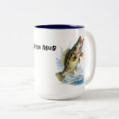 Vaters Tasse mit Bass 15oz Tasse (VorderseiteRechts)