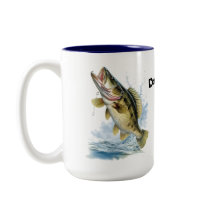 Vaters Tasse mit Bass 15oz Tasse