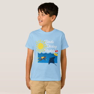 Vaters tauchen Buddy Design - Kids' Basic T - Shir T-Shirt