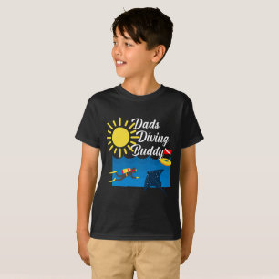 Vaters tauchen Buddy Design - Kids' Basic T - Shir T-Shirt