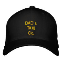 Vaters Taxi-Firma bestickt