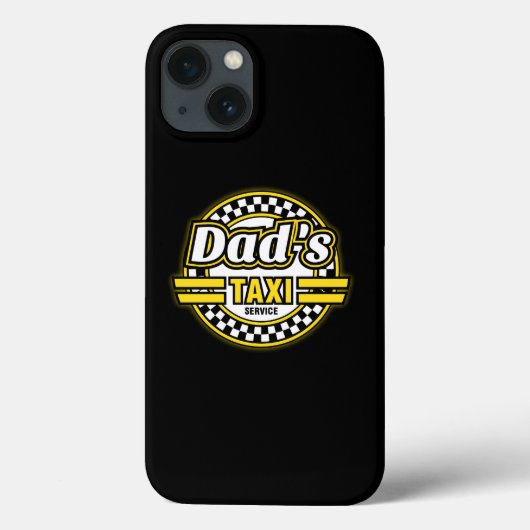 Vaters Taxi-Service-Logo Case-Mate iPhone Hülle (Rückseite)