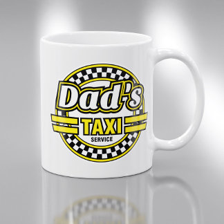 Vaters Taxi Service Tasse - Ideal Vatertag Geschen