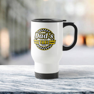 Vaters Taxi Service Travel Mug - Vatertagsgeschenk Reisebecher