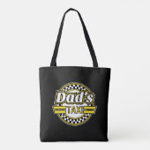 Vaters Taxi-Zeichen Tasche (Rückseite)