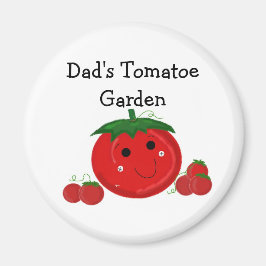 Vaters Tomatoe Garden Magnet