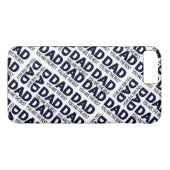 Vaters Typografie iPhone 7 Plus, kaum da Case-Mate iPhone Hülle (Rückseite (Horizontal))
