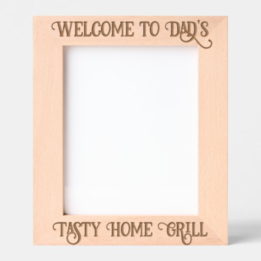 Vaters von RoseWrites Geätzte Rahmen (Vorderseite)