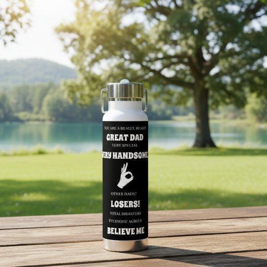 Vaters Wasserflasche – Perfektes Geschenk zum Vate Trinkflasche