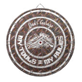 Vaters Werkstatt Meine Tools Meine Regeln Dartscheibe (vorne)