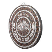 Vaters Werkstatt Meine Tools Meine Regeln Dartscheibe (Vorderseite rechts)