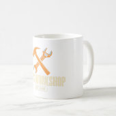 Vaters Werkstatt Tasse | PNW Mountain Tee (VorderseiteRechts)