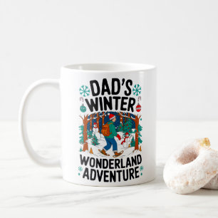 Vater's Winter Wonderland Adventure Design Kaffeetasse