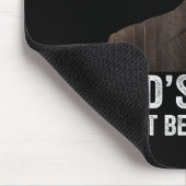 Vaters Zuhause Dont be a Panican Funny Trump Vathe Mousepad (Ecke)