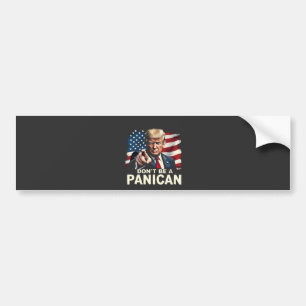 Vaters Zuhause Sei kein Panican Trump USA Autoaufkleber