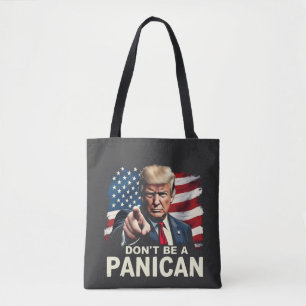 Vaters Zuhause Sei kein Panican Trump USA Tasche