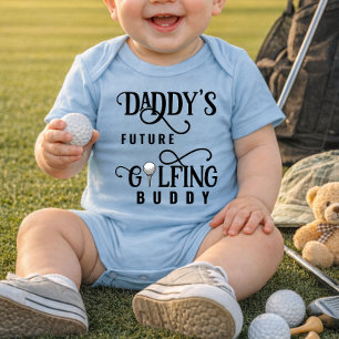Vaters zukünftiger Golfpartner Baby-Body Baby Strampler