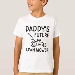 Vaters zukünftiger Rasenmäher T-Shirt