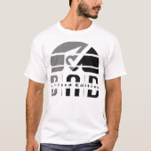 Vaterschaft als Antique visuelle Emotion: Bester P T-Shirt (Vorderseite)