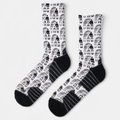 Vaterschaft als Antique visuelle Emotion: Bester V Socken (Links)