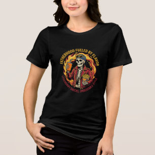 Vaterschaft Angetrieben Durch Geschmack Legendäre Tri-Blend Shirt
