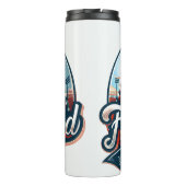 Vaterschaft Baseball: Erinnerungen des gepflegten Thermosbecher (Rückseite)