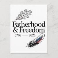 Vaterschaft & Freiheit 1776 - 2026 Vatertag