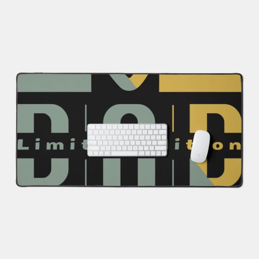 Vaterschaft ist bedingungslose Liebe: Vater Editio Schreibtischunterlage (Tastatur & Maus)