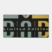 Vaterschaft ist bedingungslose Liebe: Vater Editio Schreibtischunterlage (Vorderseite)