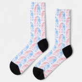 Vaterschaft ist bedingungslose Liebe: Vater Editio Socken (Linkes Detail)