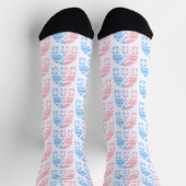 Vaterschaft ist bedingungslose Liebe: Vater Editio Socken (Oben)