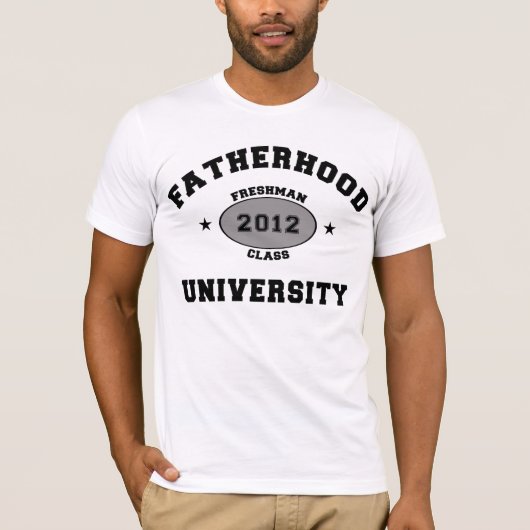 Vaterschafts-Neuling 2012 T-Shirt (Vorderseite)