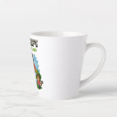 Vaterschaftsmodus aktiviert - Glücklicher Vatertag Milchtasse (Rechts)