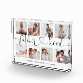 Vaterschaftsschrift | Geschenk für Väter Foto Coll (Rechts)