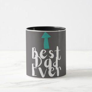 Vaterschentag Bester Vater überhaupt Minimalistisc Tasse