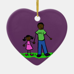 Vaterschmuck und Töchterfamilien Keramikornament