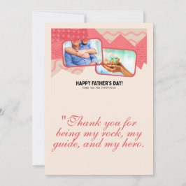 VATER'SDAY GREETING CARD EINLADUNG